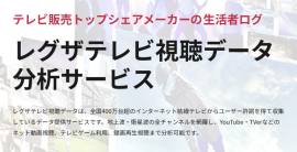 レグザテレビ視聴データ レグザテレビ視聴データ