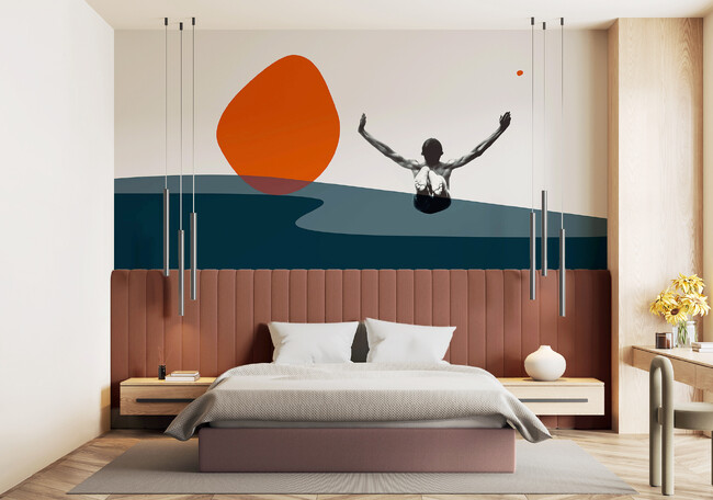 壁紙ブランド「WhO（フー）」、フランス「La Touche Originale」の新柄をラインナップ。大胆なカラーと構図による象徴的な表現含む15柄21点