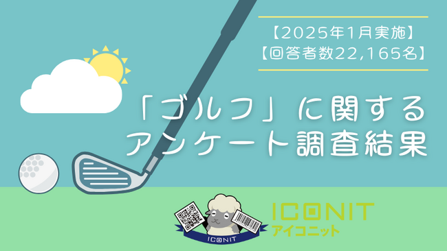 【2025年1月実施】【回答者数22,165名】「ゴルフ」に関するアンケート調査結果