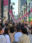 土日の商店街の人通り 土日の商店街の人通り