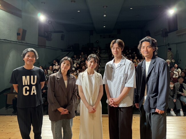 シンガーソングライターLeinaが、初となる映画主題歌を担当！別府短編映画制作プロジェクト第6作品目『Veil』初日舞台挨拶に萩原健太郎監督・主演 夏生大湖、毎熊克哉とともに登壇