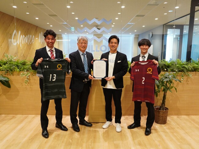 ウィルオブ・コンストラクション、桜美林大学体育会サッカー部と初のパートナーシップ契約を締結