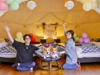 愛犬家に朗報！ワンちゃん同伴無料で楽しむ日光グランピング　6月限定「わんダフル」な特典付きグランピングプラン登場！