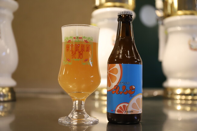 【富士桜高原麦酒】【 FCふじざくら山梨】コラボ限定ビール第2弾『サクラノトリコ ALE（アレー）』5/16（金）発売開始!!　柑橘系果汁を使用、夏に向け爽快にお楽しみいただけるフルーツサワーエール！