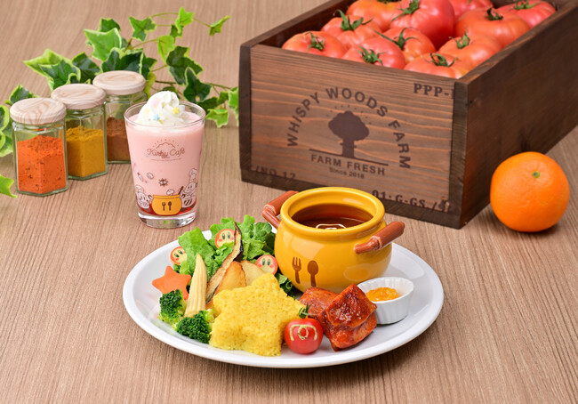 星のカービィの『Kirby Cafe (カービィカフェ)』にてスパイシーなカレーといちごづくしのラッシーが期間限定で登場！2025年5月21日(水)より提供開始！