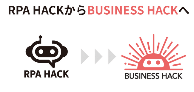 「RPAHACK」から「BUSINESS HACK」へ名称変更