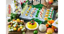 旬のメロンとマンゴーをほおばる『Botanical Garden Sweets』を6/1より開催!【ヒルトン横浜】 旬のメロンとマンゴーをほおばる『Botanical Garden Sweets』を6/1より開催!【ヒルトン横浜】