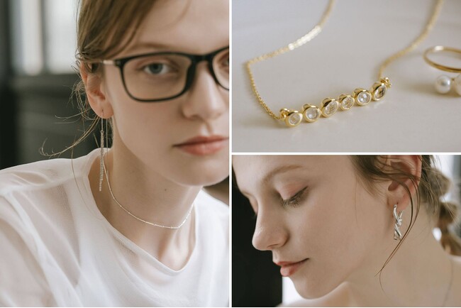 【新作早割】初夏にぴったりの、さわやかな新作ネックレス・ピアスが登場