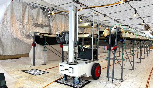 【民間企業への導入初】ロボつみ(R)（いちご自動収穫ロボット）をNTTアグリテクノロジーが実証実験（※）に活用
