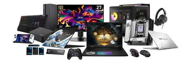 MSI COMPUTEX 2025で画期的なラインアップを発表