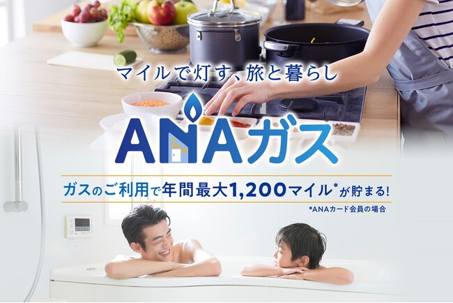 「ANAガス」のサービス開始