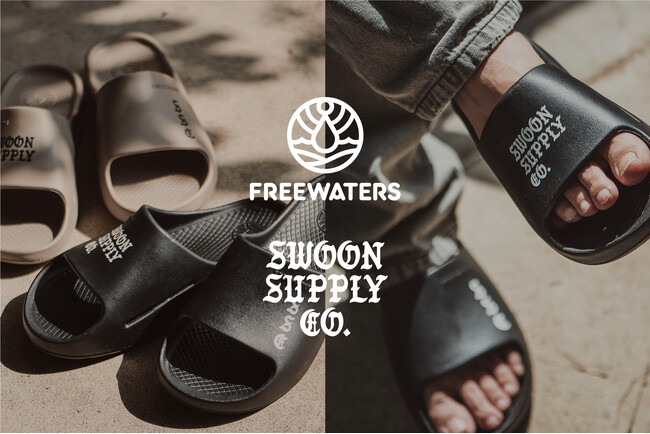 カリフォルニア発のサステナブルフットウェアブランド『FREEWATERS』と、北鎌倉発のクラフト＆アパレルを手がけるブランド 『KIBACOWORKS』による、初の限定コラボサンダルが登場！
