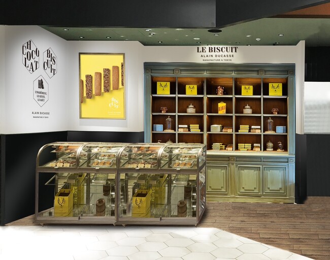 フランス・パリ発のビスケット専門店「ル・ビスキュイ・アラン・デュカス」 渋谷スクランブルスクエアと羽田空港に新店オープン！日本初登場のビスケットや日本限定ビスケットソフトクリームも登場！
