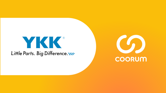 YKK株式会社がホンネデータプラットフォーム「coorum（コーラム）」を導入