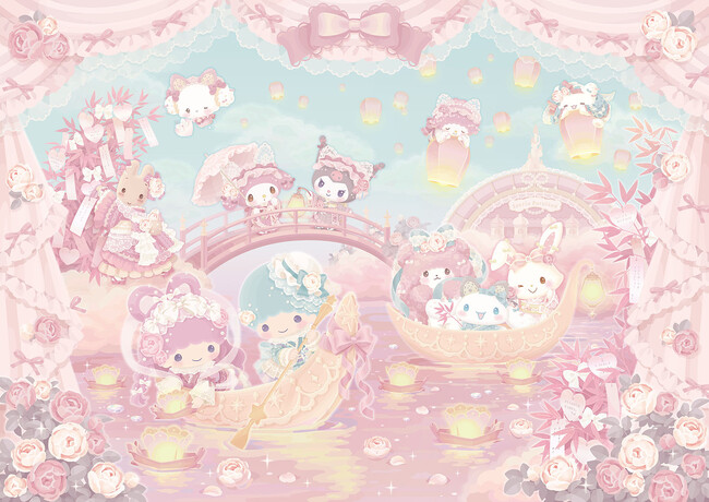 七夕イベント「Mignon fuwafuwa matsuri」6月6日（金）スタート！ピューロランドがピンクであまあま、ふわふわかわいい“フレンチガーリー”な世界に染まる