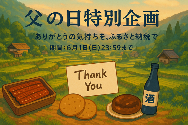 父の日特別企画! -ふるさと納税で「ありがとう」の気持ちを贈りませんか-【愛知県西尾市】
