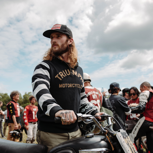 トライアンフから「特別なクロージングコレクション『Heritage』をDGR 2025 TOKYO EAST RIDEで日本初披露」のお知らせ