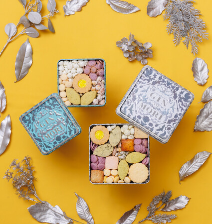 【パティスリー GIN NO MORI】夏季限定クッキー缶│大好評の森の恵みクッキー季節限定缶に“ミニサイズ”が新登場！小さくなっても特別感はそのままに、森の恵みをお届けします。