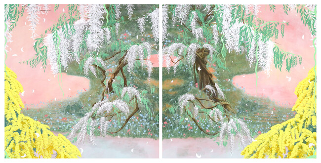 多数のアニメ音楽を手掛ける作曲家の石塚玲依と「The Lunar Codex」にも選出された注目の日本画家 三森麻理亜のコラボレーション作品が5月16日にDICT Recordsよりリリース！