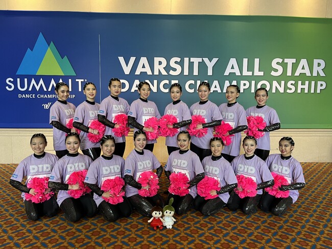 ベルコがメインスポンサーの「DTD CHEERDANCE TEAM」チアダンス世界大会「The Dance SUMMIT 2025」にて見事優勝！
