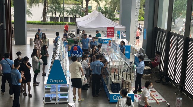 ベトナムのハノイで初となるコクヨ文具の POP UP SHOPを出店しました