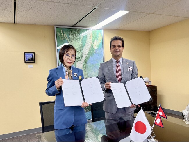 フォーデイズとBLUE SKY JAPAN、カトマンズに日本式「介護」と「外食」のトレーニングセンターを設立