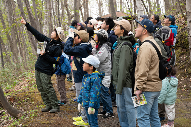 札幌市清田区との共催で「春のネイチャーツアー2025」を開催