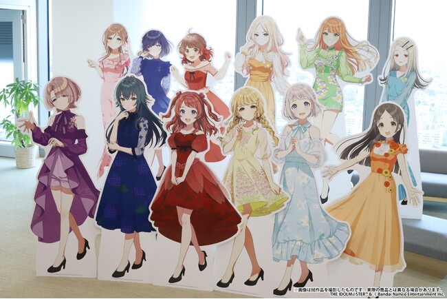 『学園アイドルマスター』より、等身大スタンディが受注生産商品で登場！