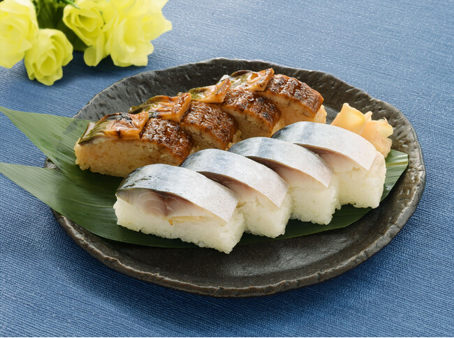 【古市庵】ありがとうを伝える、父の日に贈る特別な詰合せ弁当-うなぎと〆サバの棒寿司を販売いたします。