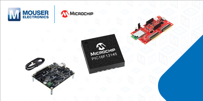 マウザー、Microchip Technologyの制御ソリューションを豊富にラインナップ