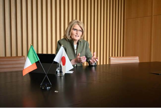 IDAアイルランド専務理事マリー・バックリーが来日