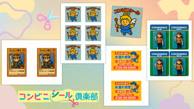 『コンビニシール倶楽部』アプリ60万ダウンロード突破！新機能「分割割付シール」をリリース！