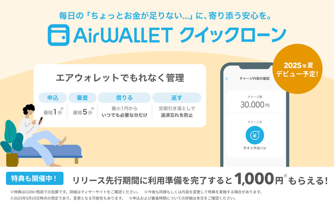 組込型金融のGeNiE、リクルートMUFGビジネスと業務提携 ―「エアウォレットクイックローン」2025年夏より提供開始 ―