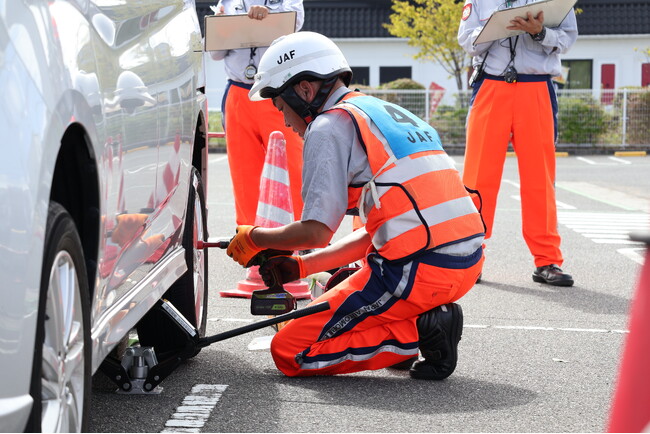 【JAF中国】2025年度全国ロードサービス競技大会選考会開催　中国地方から選抜された選手7名が集結！