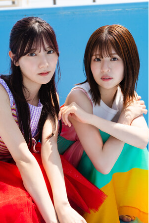 超ほのぼの“ひなこのタイム”はいかが？　日向坂46・河田陽菜&松田好花が「B.L.T.7月号」の表紙・巻頭に登場！ さらに新キャプテンの高橋未来虹も登場で30P超えの“新生・日向坂46”大特集！