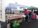 ホテル駐車場にて朝市開催 ホテル駐車場にて朝市開催