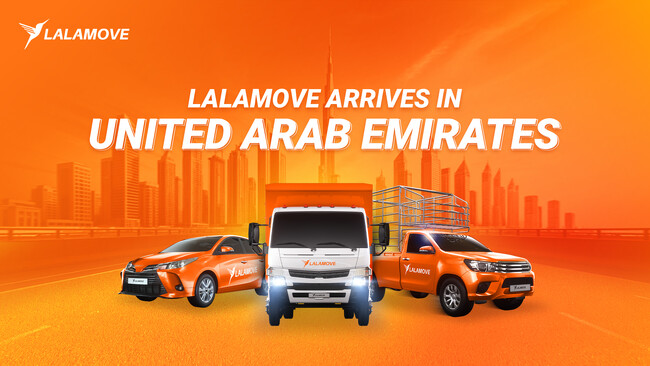 Lalamoveがアラブ首長国連邦（UAE)に進出、中小企業と配達パートナーを繋ぎ、即時配送ソリューションを提供