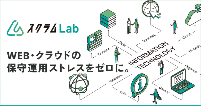 インハウスライクなWeb・クラウドの保守運用サービス「スクラムLab」の提供を開始