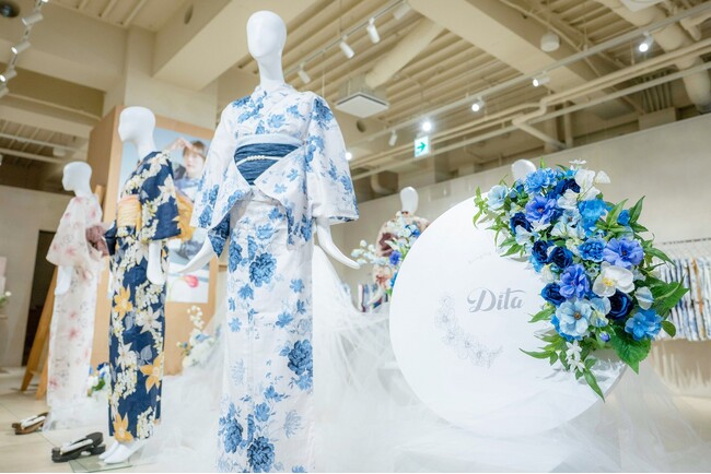 【イベントレポート】レディース浴衣ブランド「Dita(ディータ)」、表参道での浴衣の展示会「Dita 25Yukata Exhibition」満員御礼で終了！