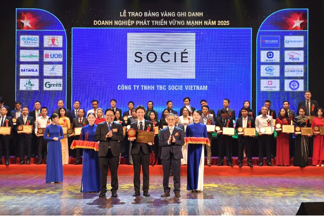 TBCグループ のSOCIE ブランドが『2025年FDI優良企業 TOP10』に選出