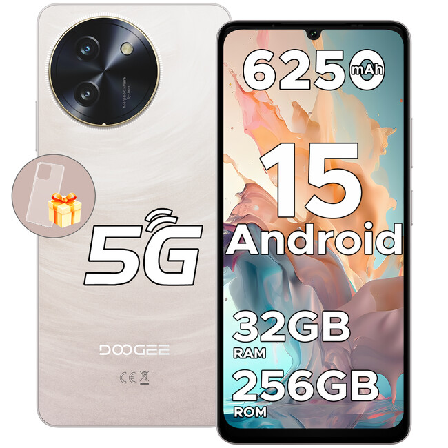 【新発売】Android 15搭載！5G対応・6,000円OFFの「DOOGEE Note 59 / Note 59 Pro」が今だけお得に即納販売中！