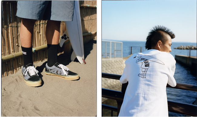 Vans Artist Collection: Yusuke Hanai　日本が世界に誇る「花井祐介」とのコラボレートコレクション最新作　サーフカルチャーを着想源に、反骨精神を遊び心溢れるタッチで表現