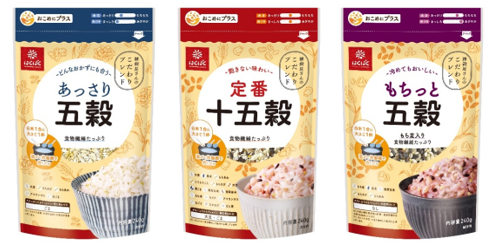 国内雑穀シェアNo.1※1「はくばく」が発売するニュースタンダード雑穀毎日のおこめに”大さじ1杯”プラスで始める雑穀習慣『おこめプラスシリーズ』3品を8月1日（金）新発売