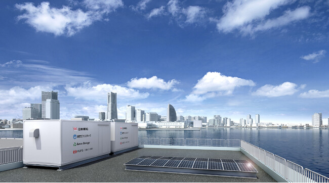 洋上浮体型データセンター実証で蓄電システム採用