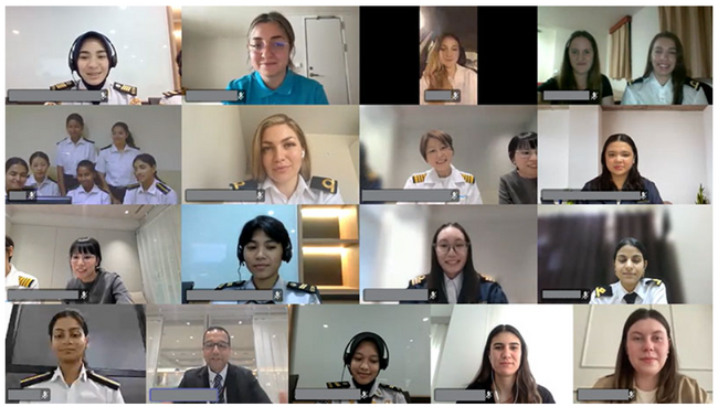 IMO国際海事女性デーを記念し、当社初となる女性船員向けオンラインイベントを実施