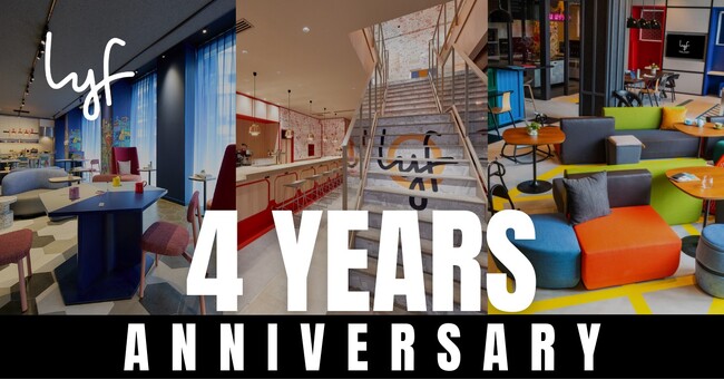 【ソーシャル＆ライフスタイルホテル「lyf」日本上陸4周年】渋谷・銀座・福岡でアニバーサリーイベント開催