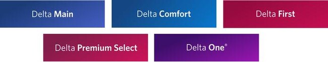 デルタ航空 、10月１日から機内プロダクトを細分化。よりカスタマイズされた旅行体験を提供