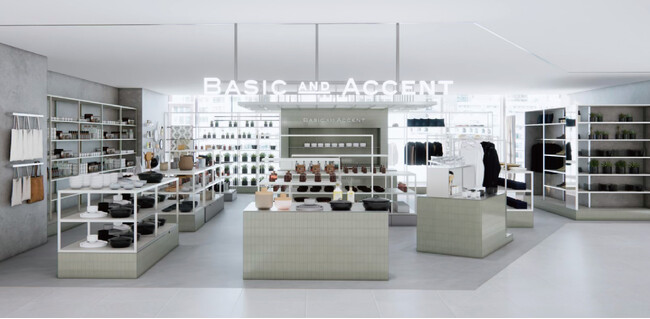 全国12店舗を展開する「BASIC AND ACCENT」がルミネ初出店！「BASIC AND ACCENT ニュウマン高輪」 2025年9月12日 グランドオープン