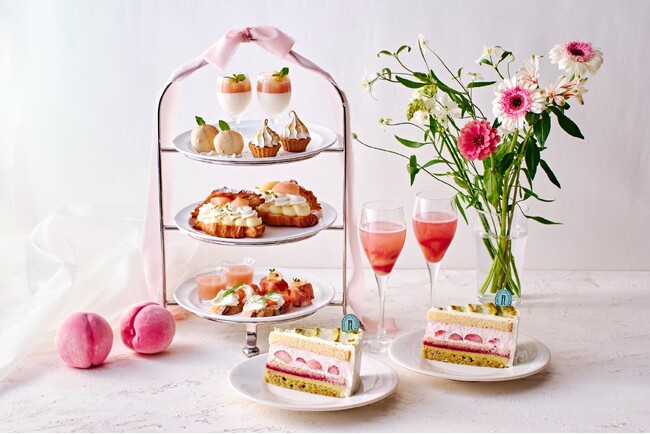 桃の香り広がる「白桃アフタヌーンティー」RITUEL CAFE（リチュエル カフェ）ルミネ新宿店・RITUEL（リチュエル）等々力店にて6月11日(水)から提供開始