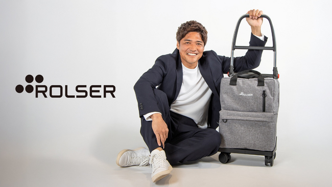【ROLSER】より初のサイドキャリーカート「T-SHOP」発売　元サッカー日本代表・大久保嘉人氏が公式アンバサダーに就任